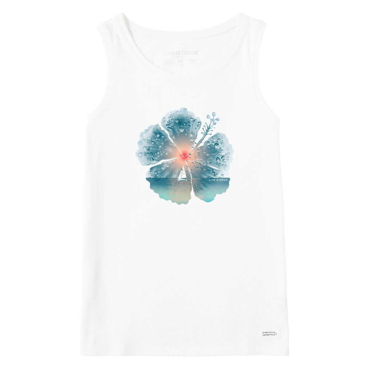 Women's Hibiscus Sail Crusher Tank