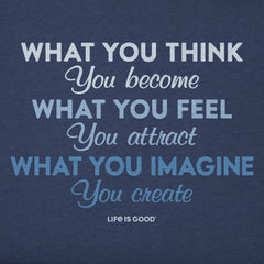 Men's Wordsmith What You Imagine You Create Short Sleeve Tee