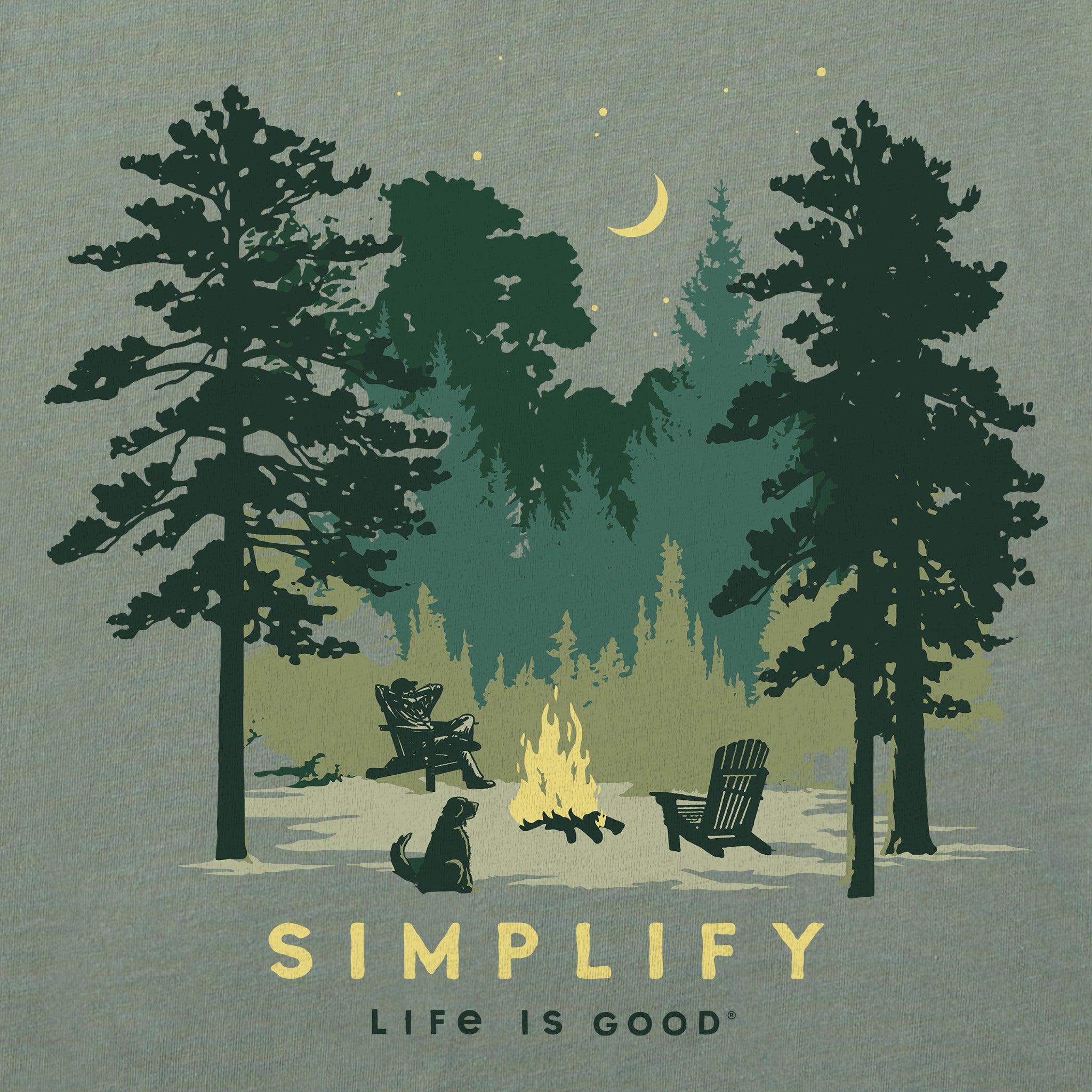 Men's Simplify Campfire Simply True Fleece Hoodie