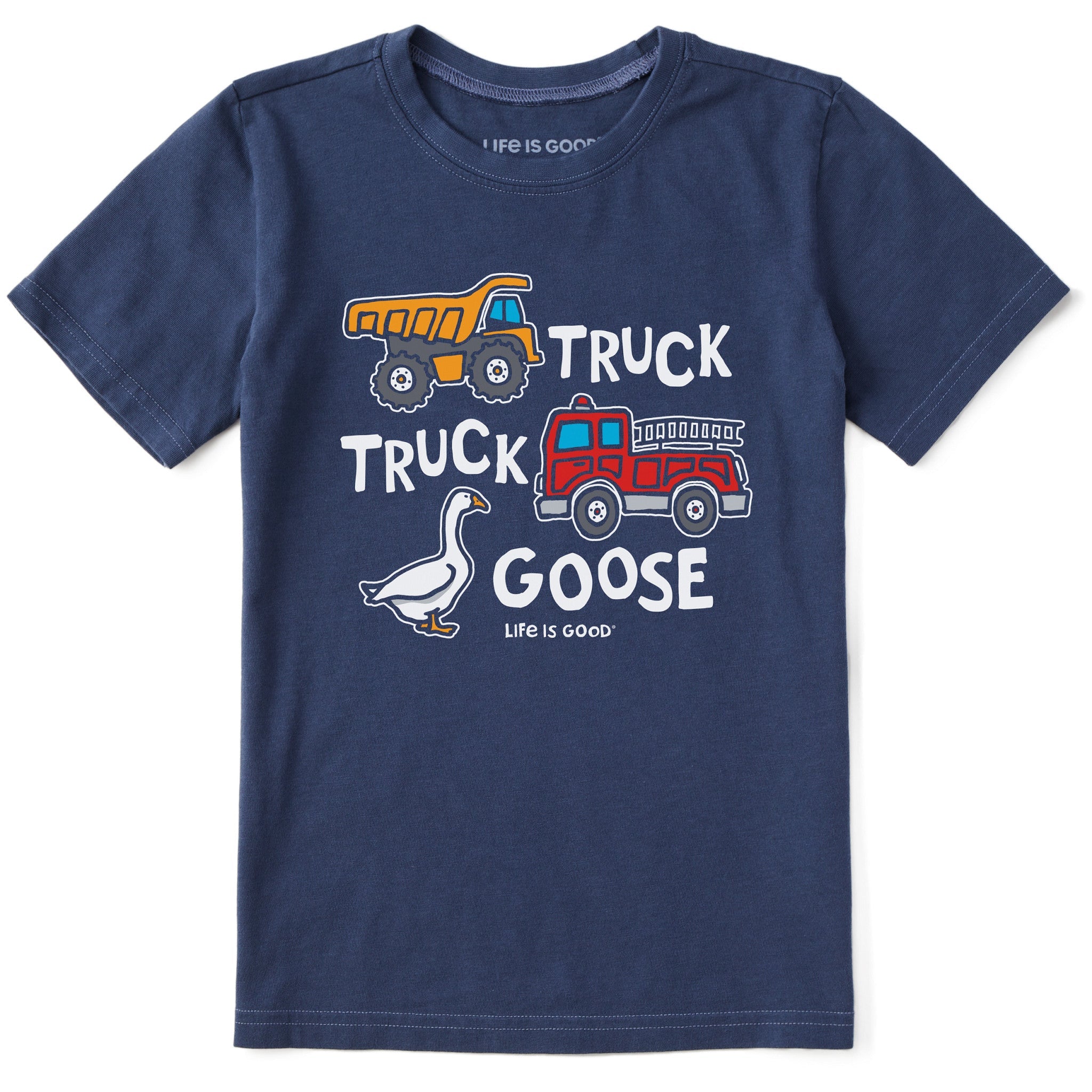 Kids Truck Truck Goose Short Sleeve Crusher Tee
