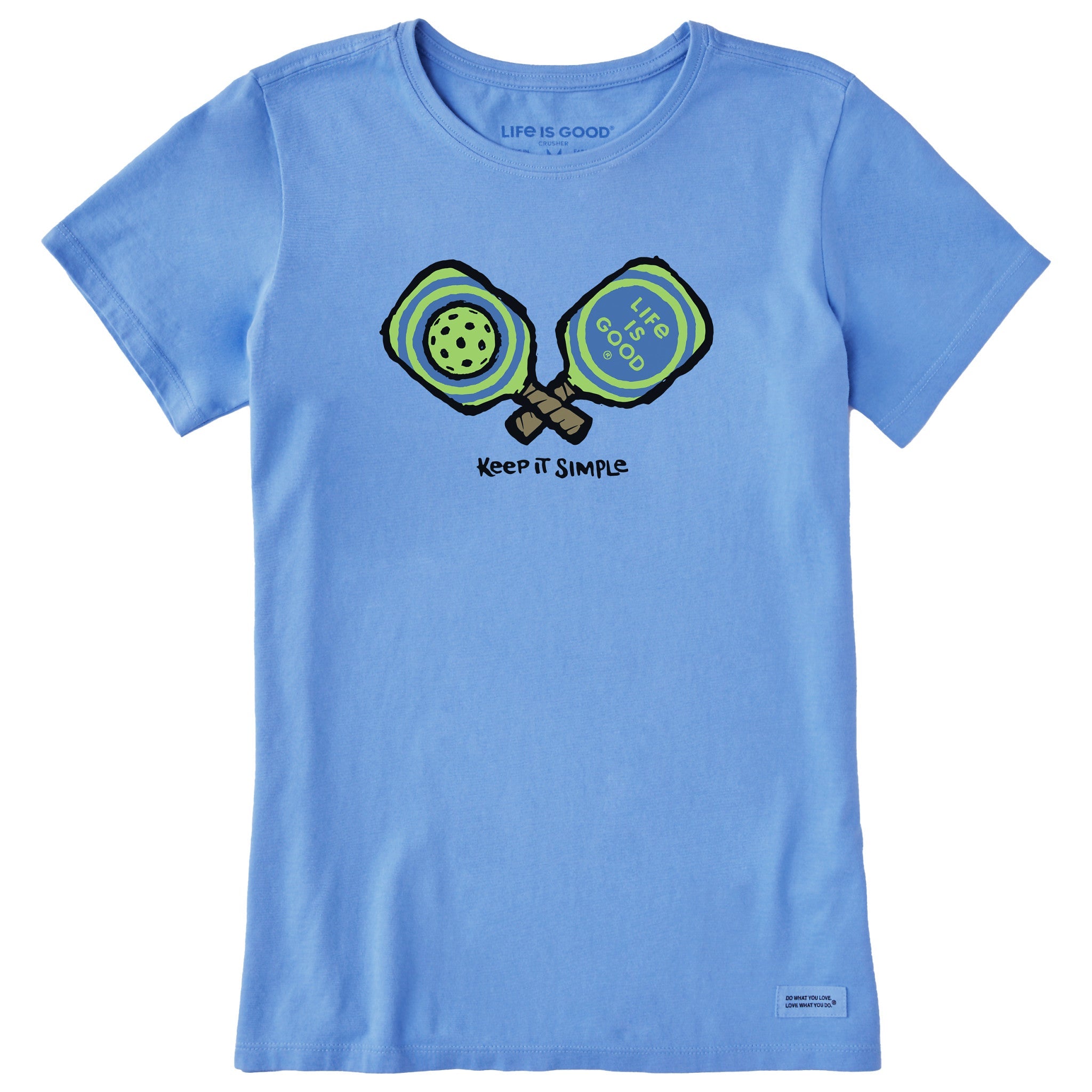 Women's Keep It Simple Pickleball Short Sleeve Tee