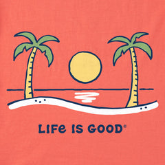 Women's Here Comes The Sun Short Sleeve Crusher Tee