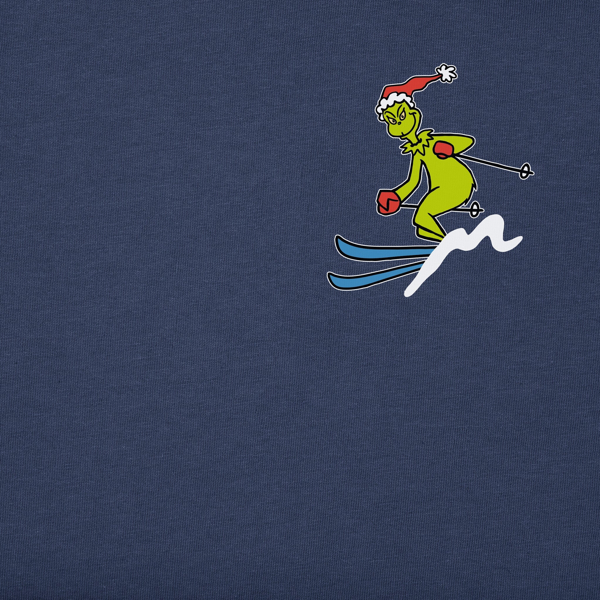 Men's Ski Grinch LC Long Sleeve Crusher Tee