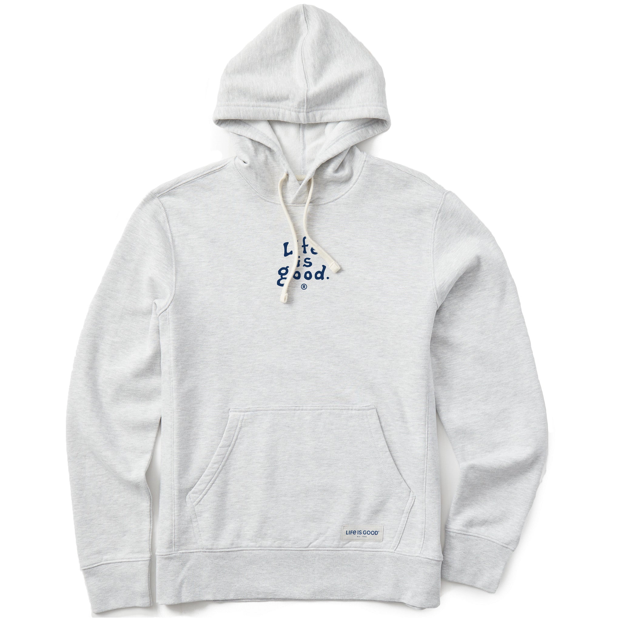 Men's LIG Vintage Wordmark Stacked Simply True Fleece Hoodie