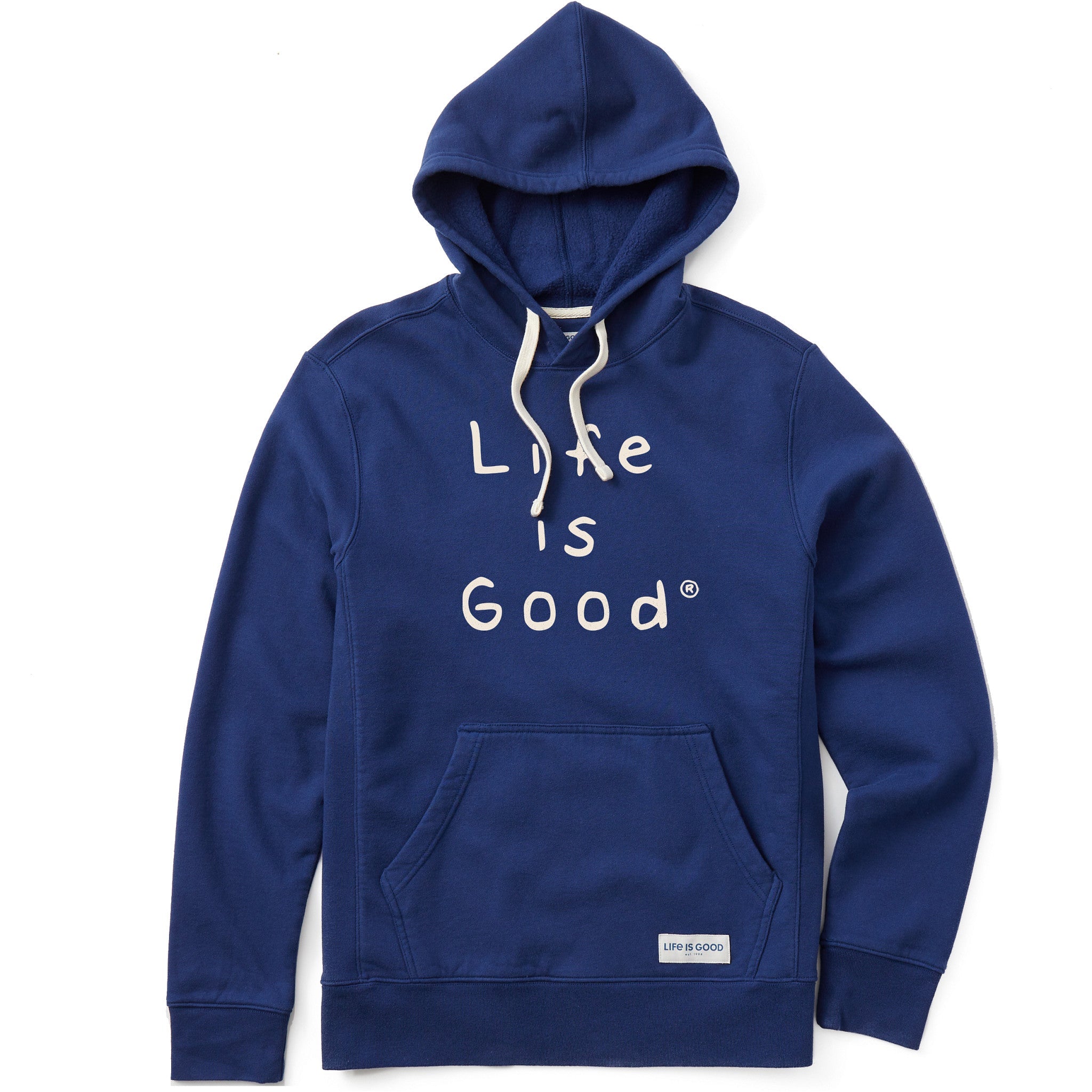 Men's Quirky Stacked LIG Simply True Fleece Hoodie
