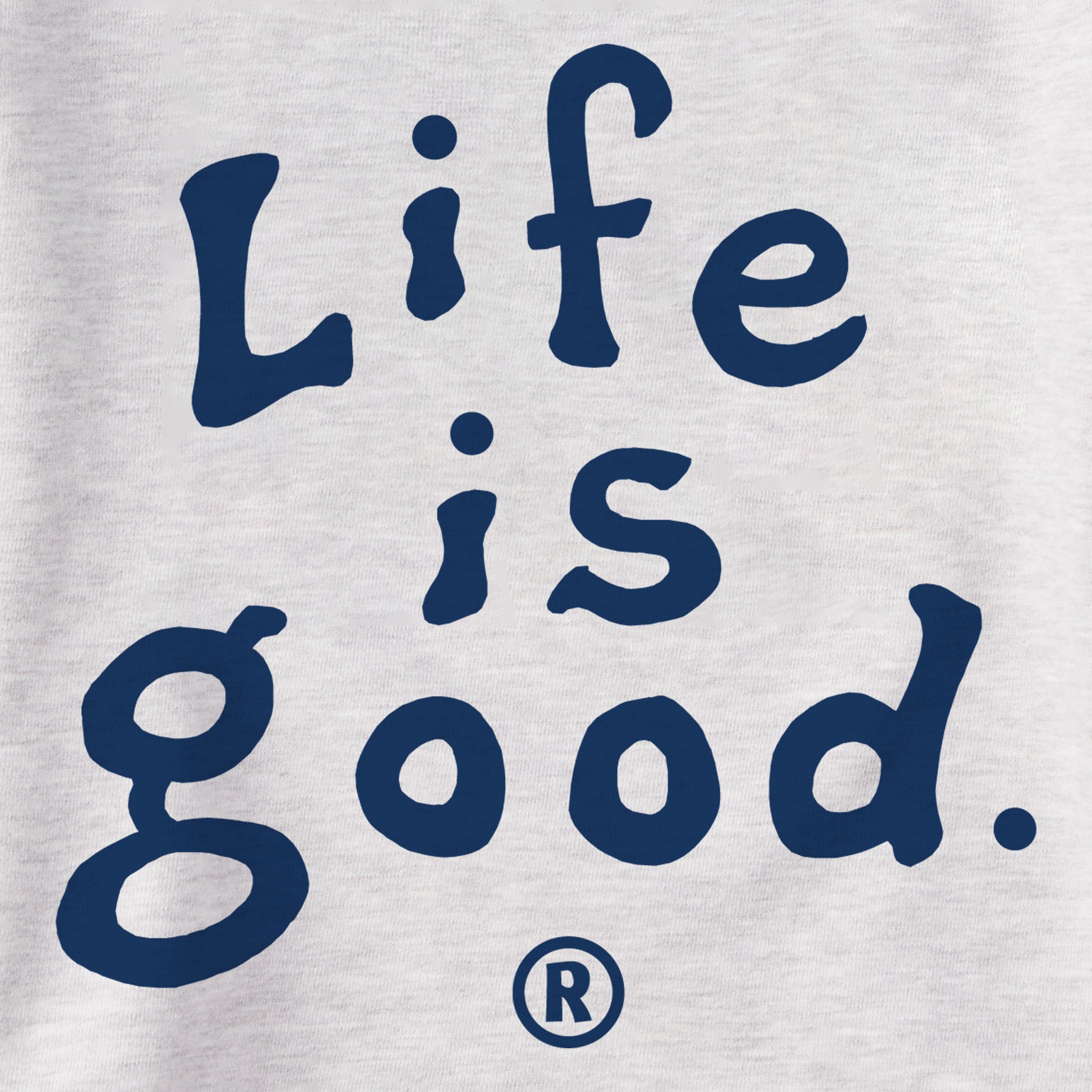 Men's LIG Vintage Wordmark Stacked Simply True Fleece Crew