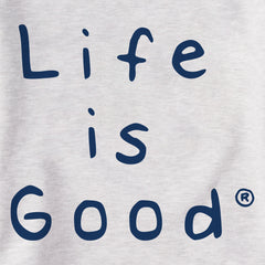 Men's Quirky Stacked LIG Simply True Fleece Crew