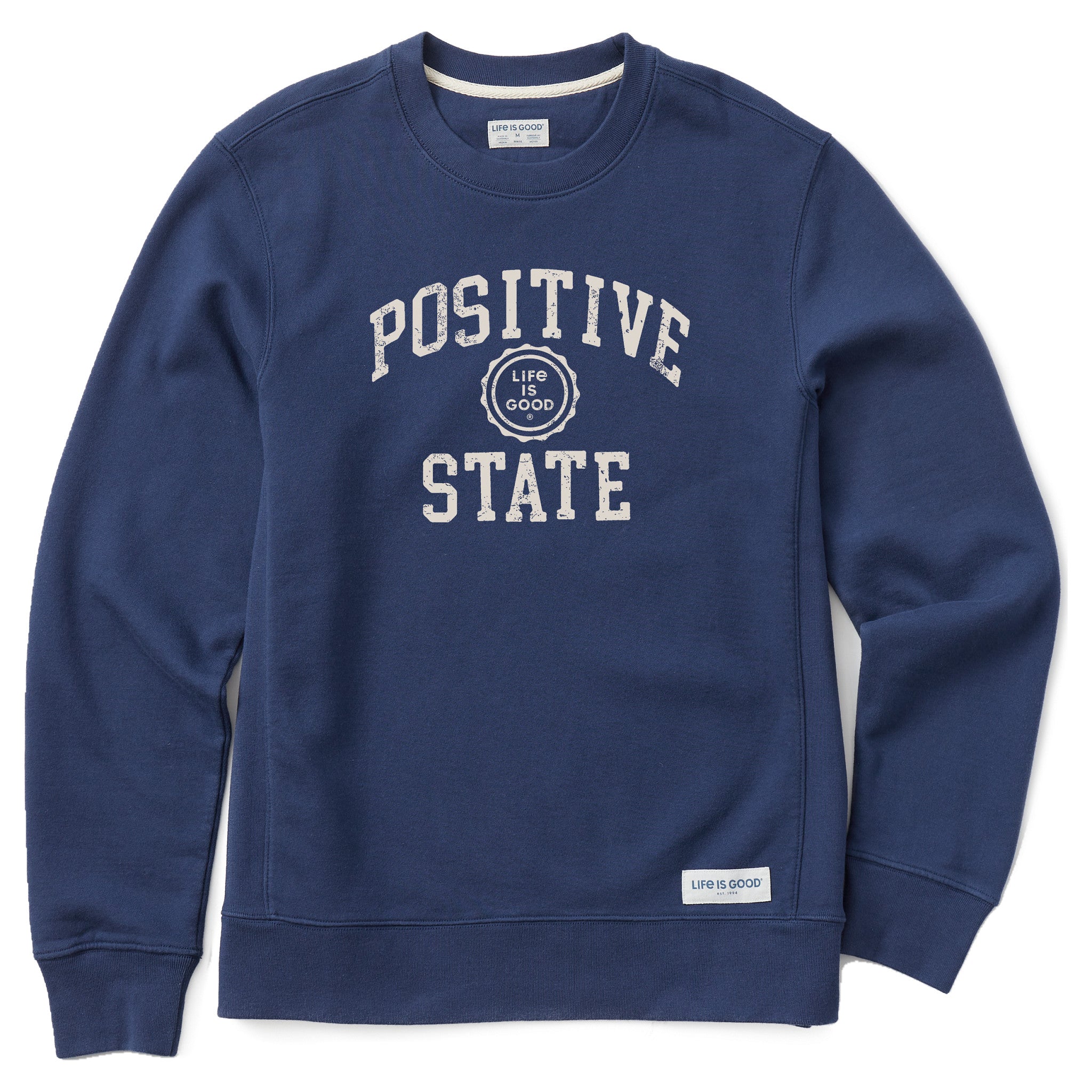 Men's Positive State Simply True Fleece Crew