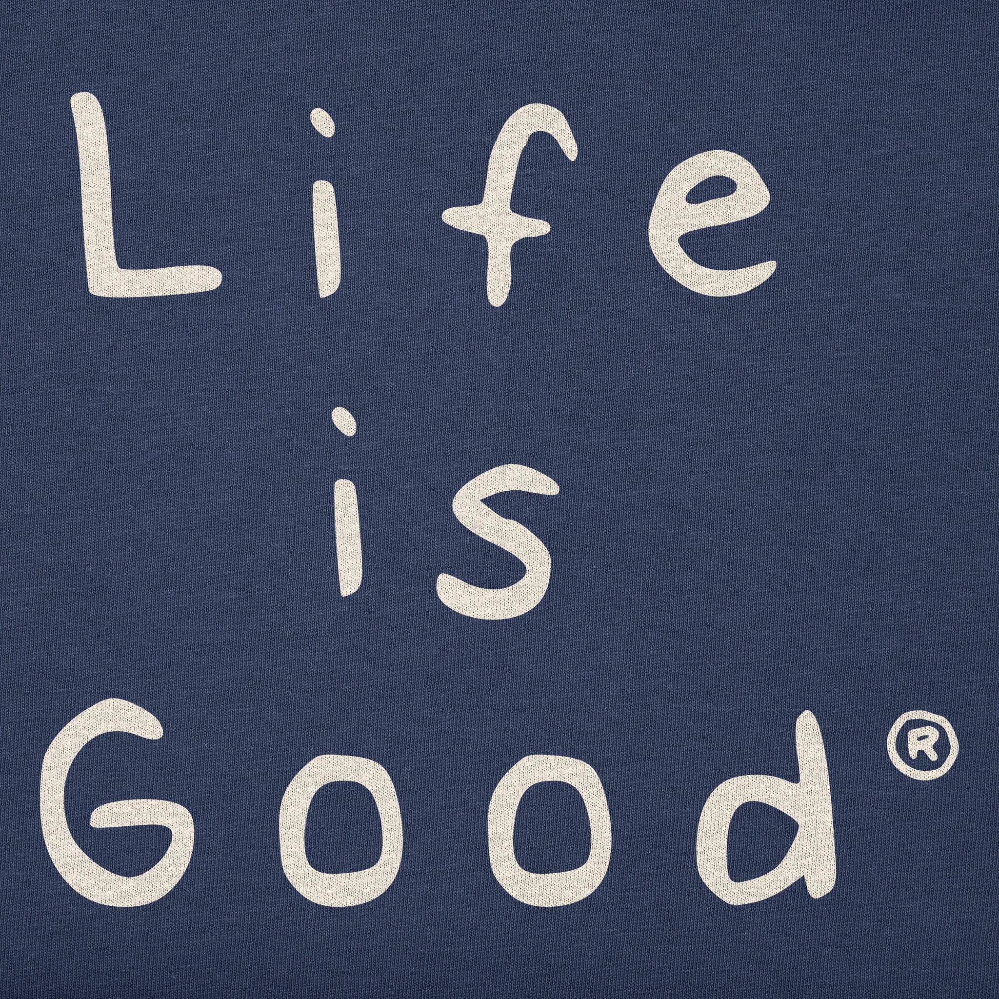 Men's Quirky Stacked LIG Simply True Fleece Crew
