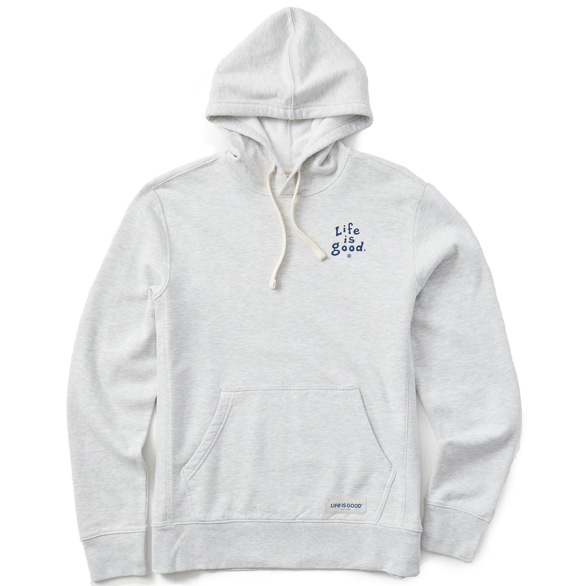 Men's LIG Vintage Wordmark Stacked Simply True Fleece Hoodie