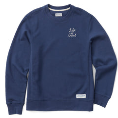 Men's LIG Scribble Simply True Fleece Crew