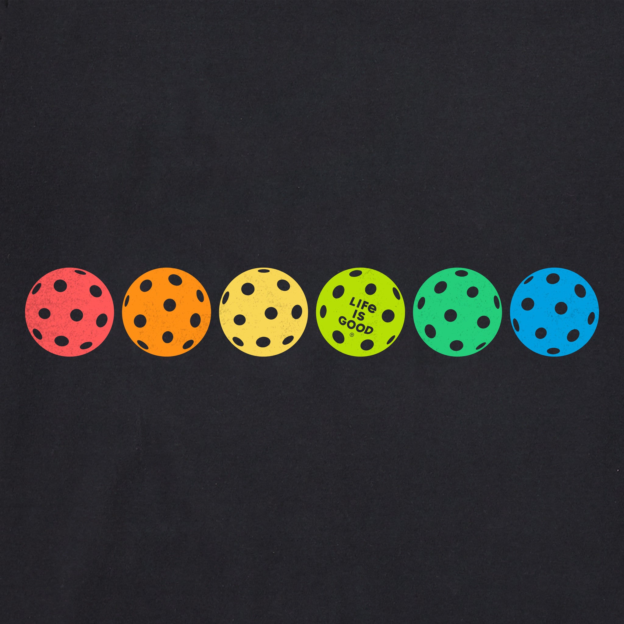 Men's Rally Pickleball Spectrum Short Sleeve Tee