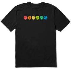 Men's Rally Pickleball Spectrum Short Sleeve Tee