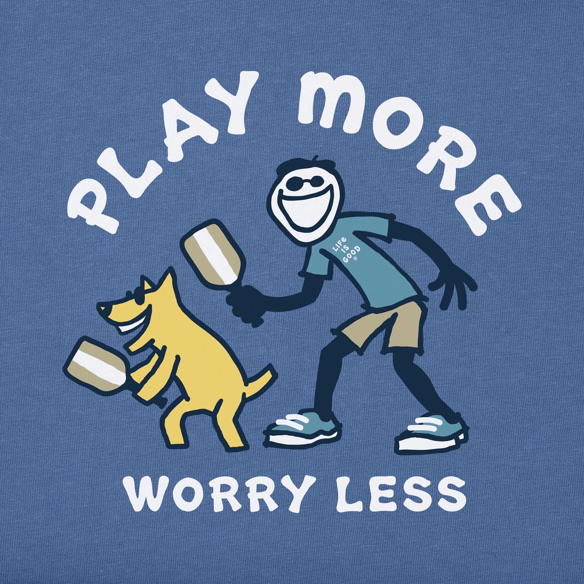 Men's Jake & Rocket Play Pickleball Short Sleeve Tee