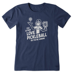 Women's Jake Love Pickleball Short Sleeve Tee