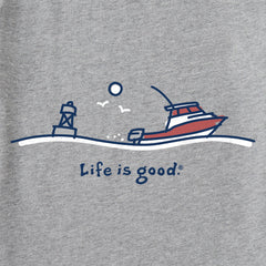 Men's Ocean Boat Short Sleeve Tee
