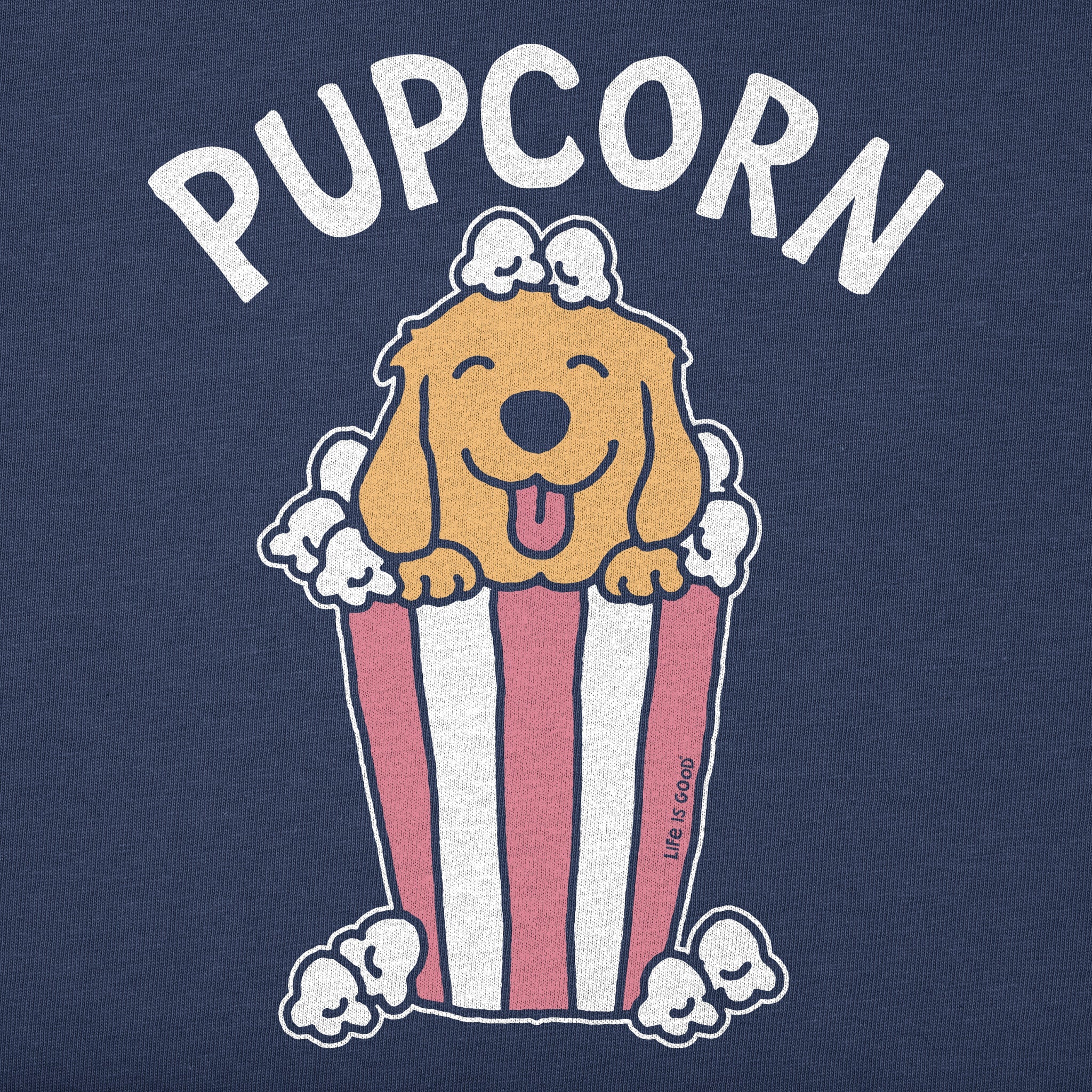 Kids Crushin It Pupcorn Short Sleeve Crusher Tee