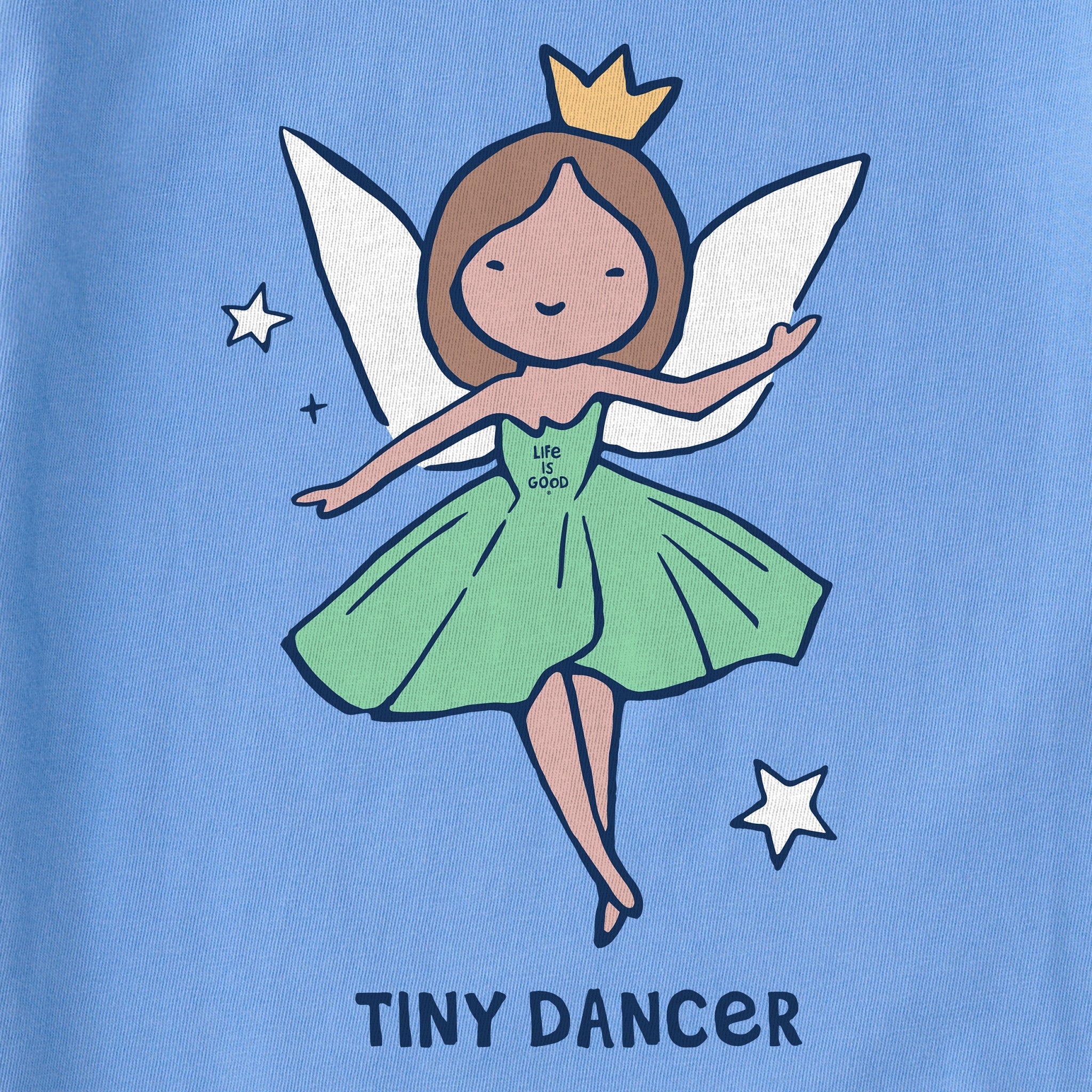 Kids Tiny Dancer Short Sleeve Crusher Tee