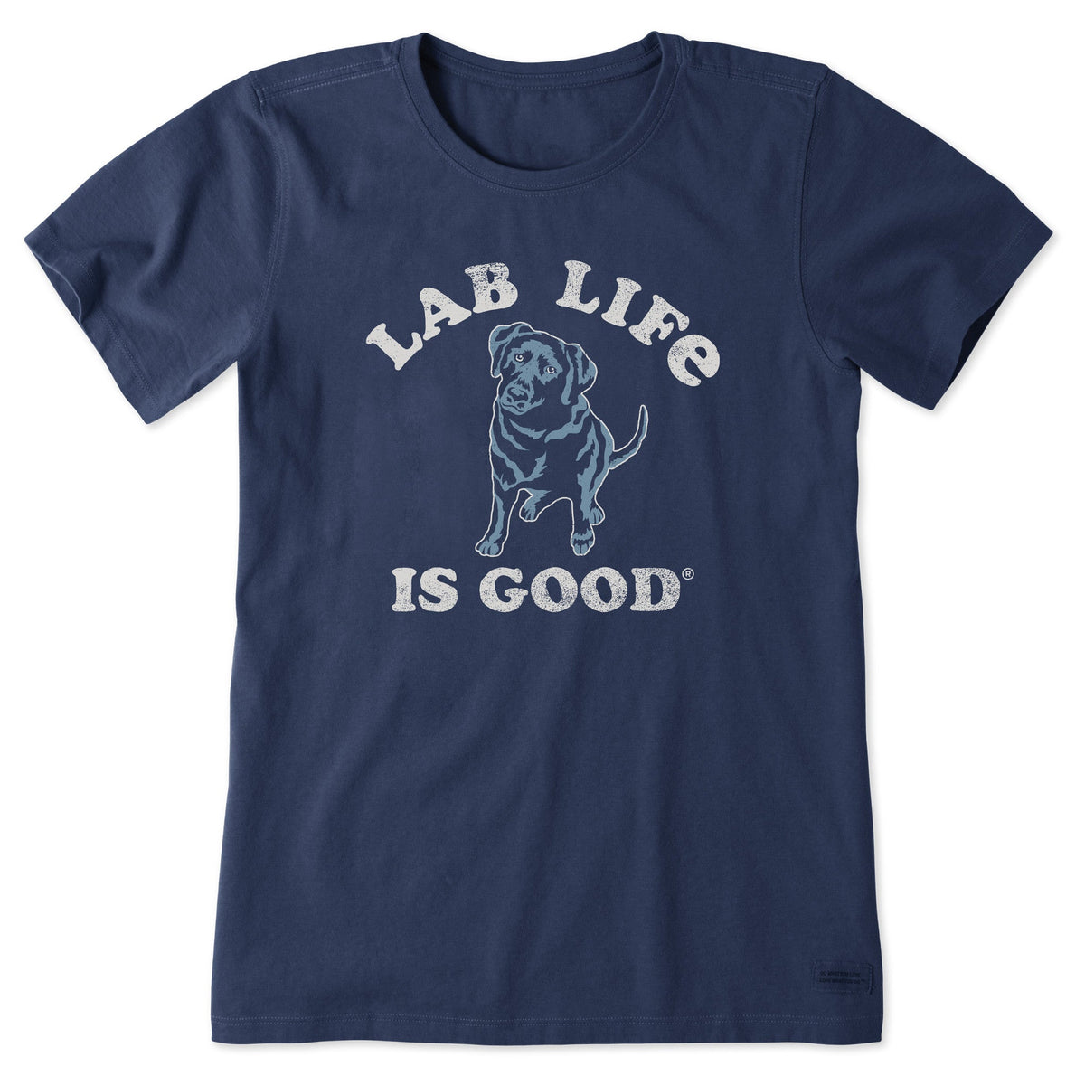 Women's Lab is Good Short Sleeve Crusher Tee