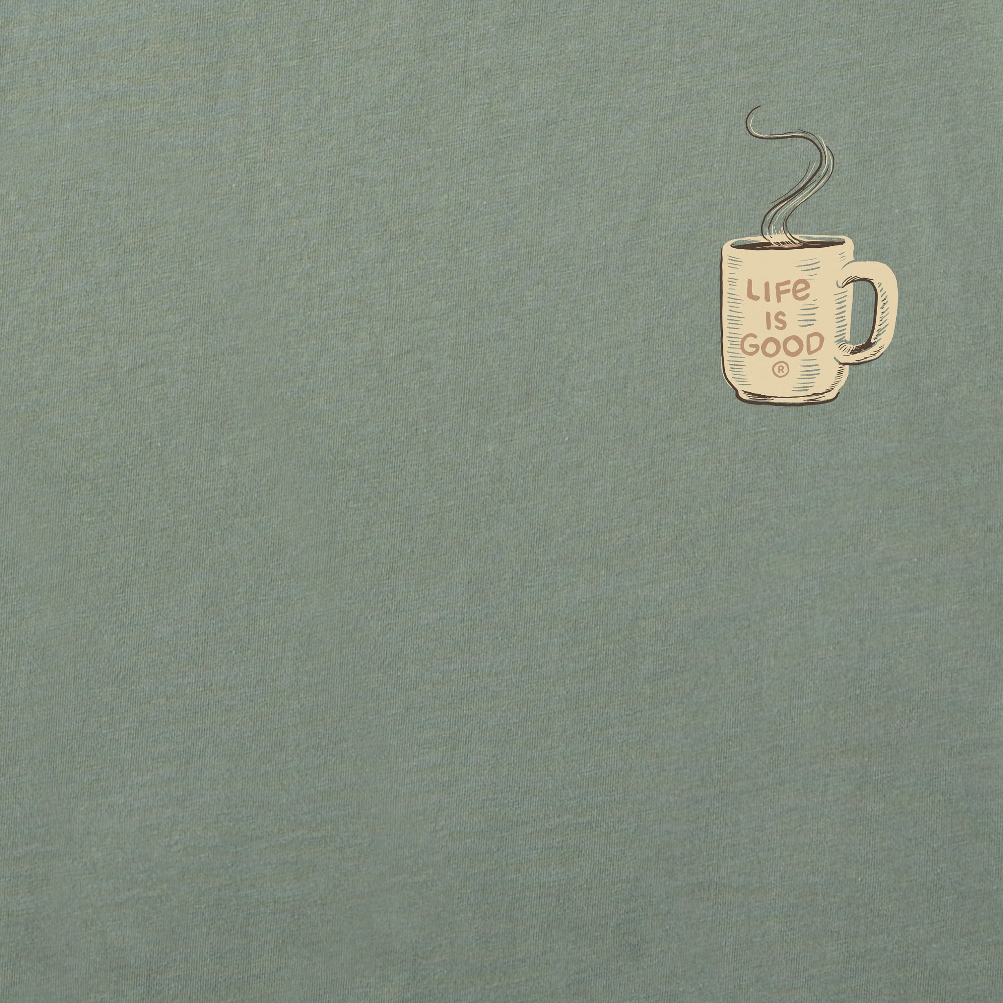 Women's Happy Coffee Short Sleeve Crusher Tee