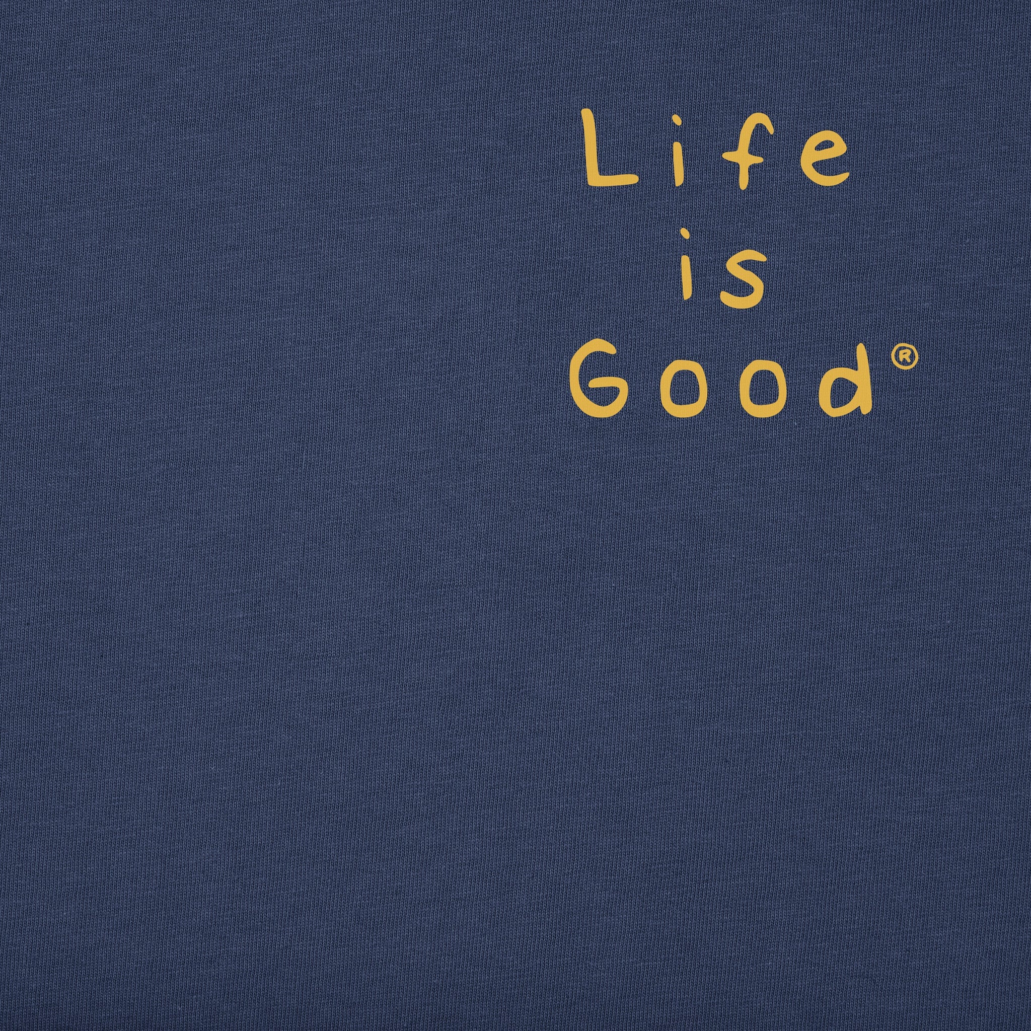 Men's Quirky Smiling Sun Simply True Fleece Crew