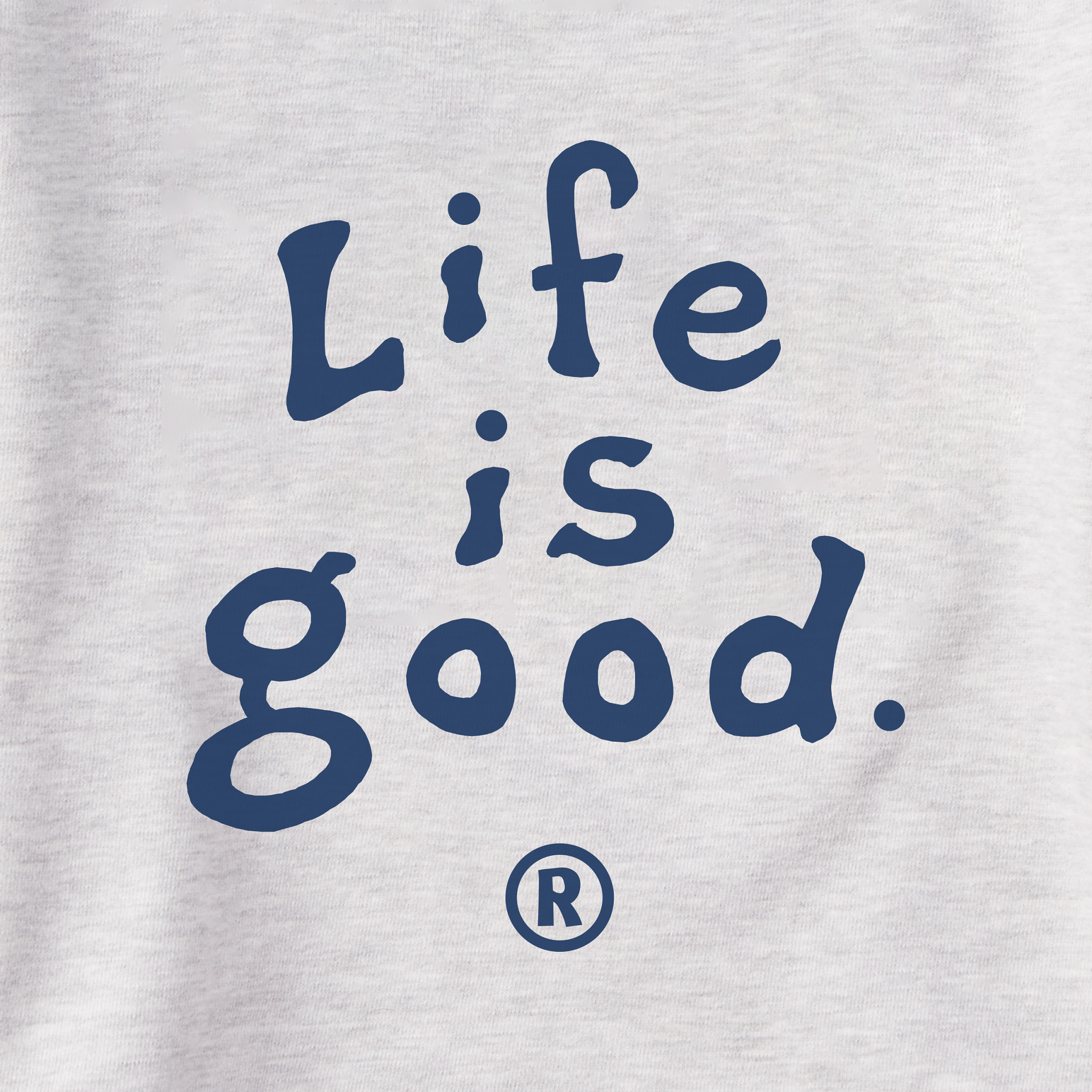 Men's LIG Vintage Wordmark Stacked Simply True Fleece Crew