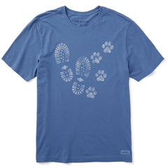 Men's Trails & Tails Short Sleeve Crusher Tee