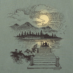 Men's Dock Sunset M Short Sleeve Tee