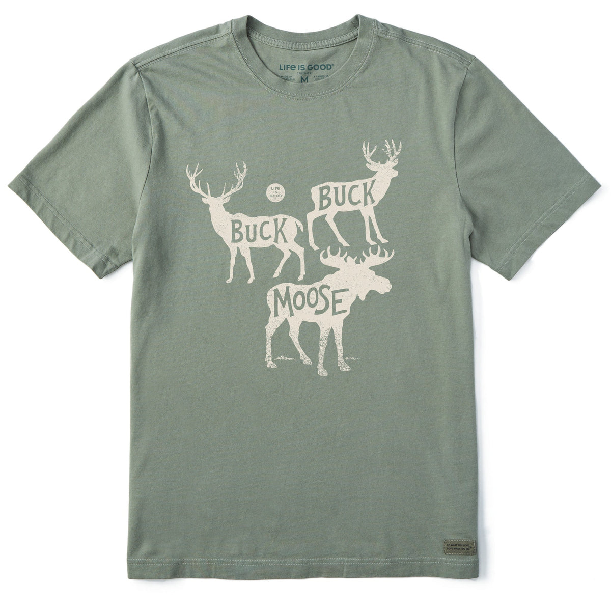 Men's Typeout Buck Buck Short Sleeve Crusher Tee