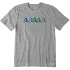 Men's Rally Road Bikers Short Sleeve Crusher Tee