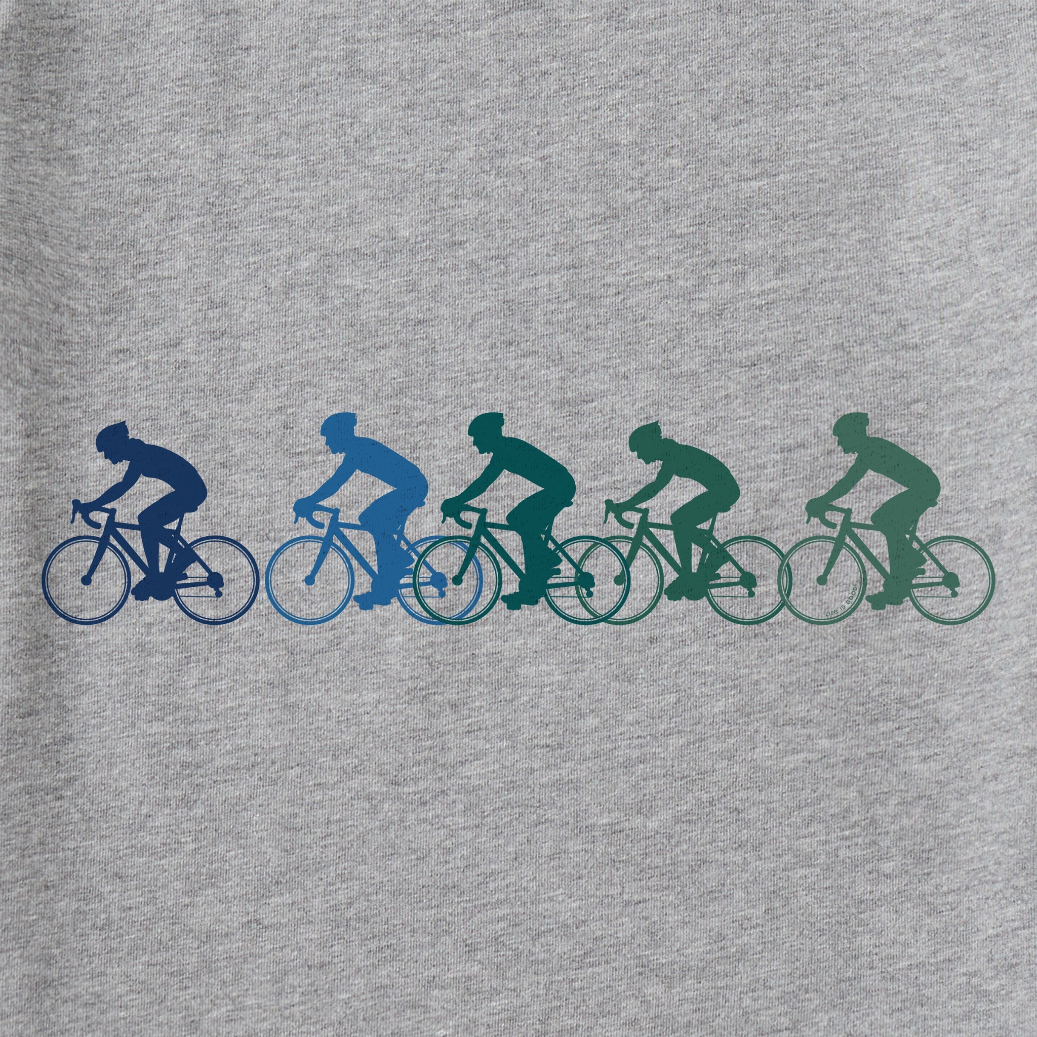 Men's Rally Road Bikers Short Sleeve Crusher Tee