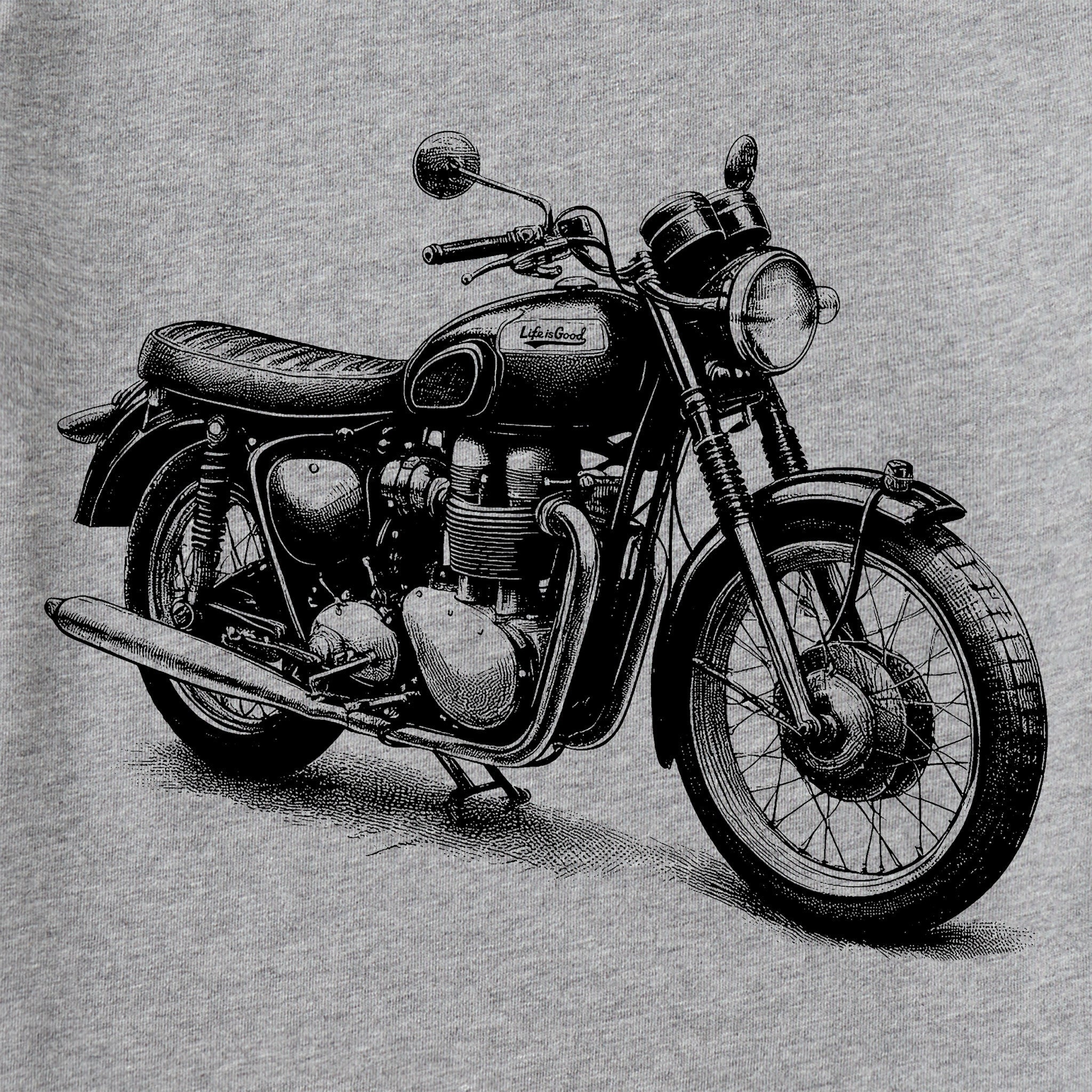 Women's Good Ride Motorcycle Short Sleeve Crusher Vee