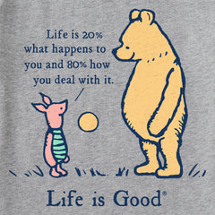 Women's Deal with it Winnie & P Short Sleeve Tee