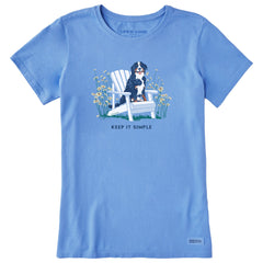 Women's Adirondack Bernese Keep it Simple Short Sleeve Tee