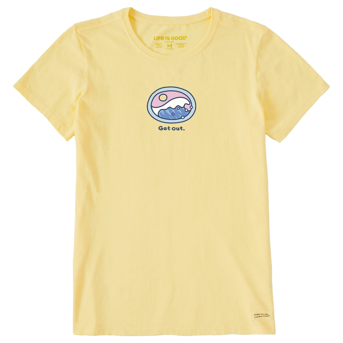 Women's Get Out Wave Short Sleeve Crusher Tee