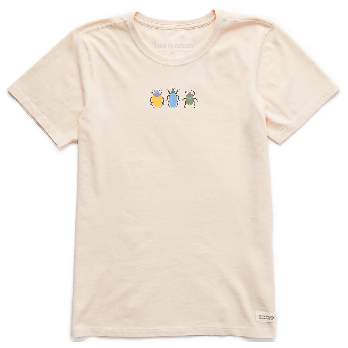 Women's 3 Beetles Short Sleeve Crusher Tee