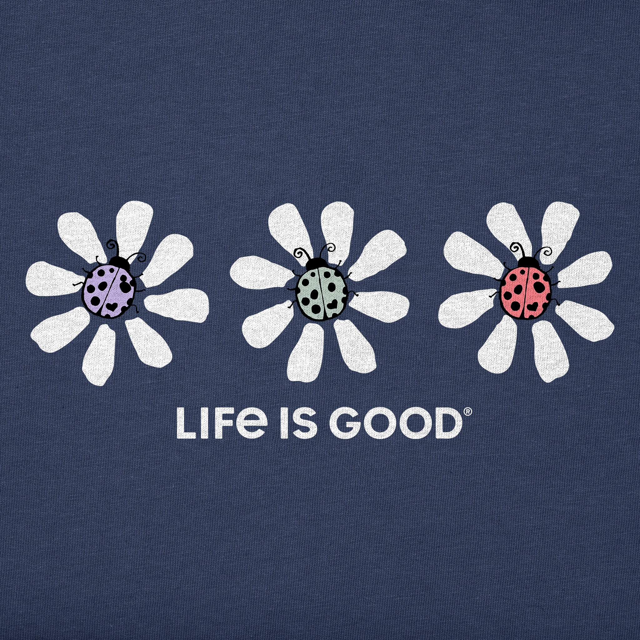 Women's Daisybug Trio Short Sleeve Crusher Tee