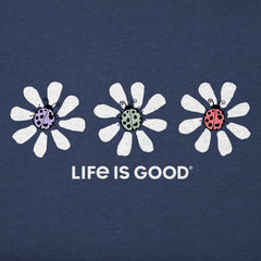Women's Daisybug Trio Short Sleeve Crusher Tee