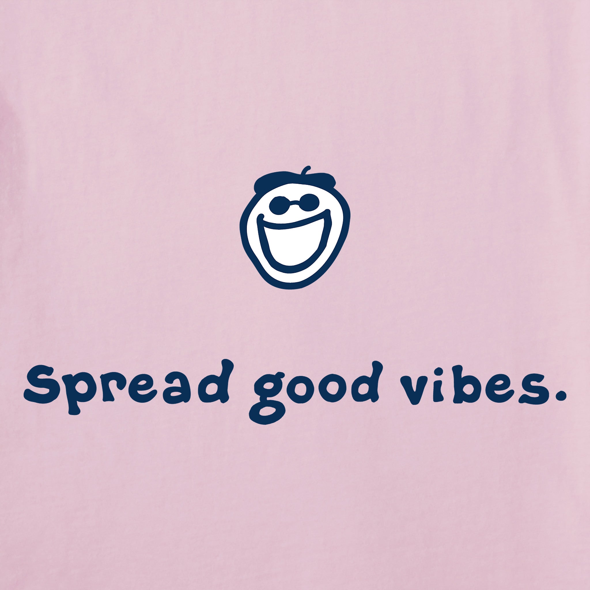 Women's Jake Spread Good Vibes Short Sleeve Crusher Tee