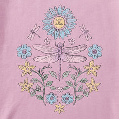 Women's Dragonfly Mirror Crusher Tank
