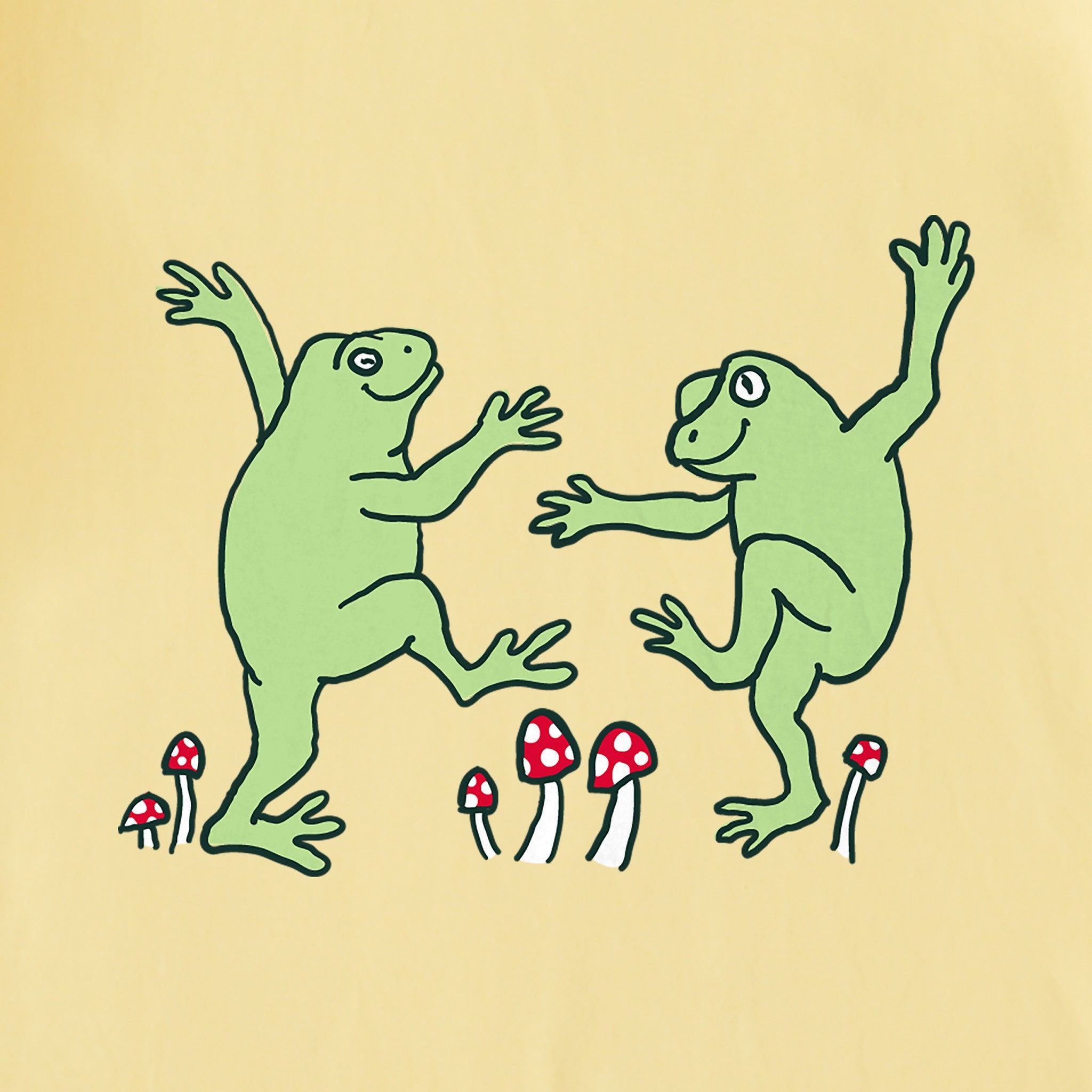 Women's Dancing Frogs Short Sleeve Crusher-LITE Tee