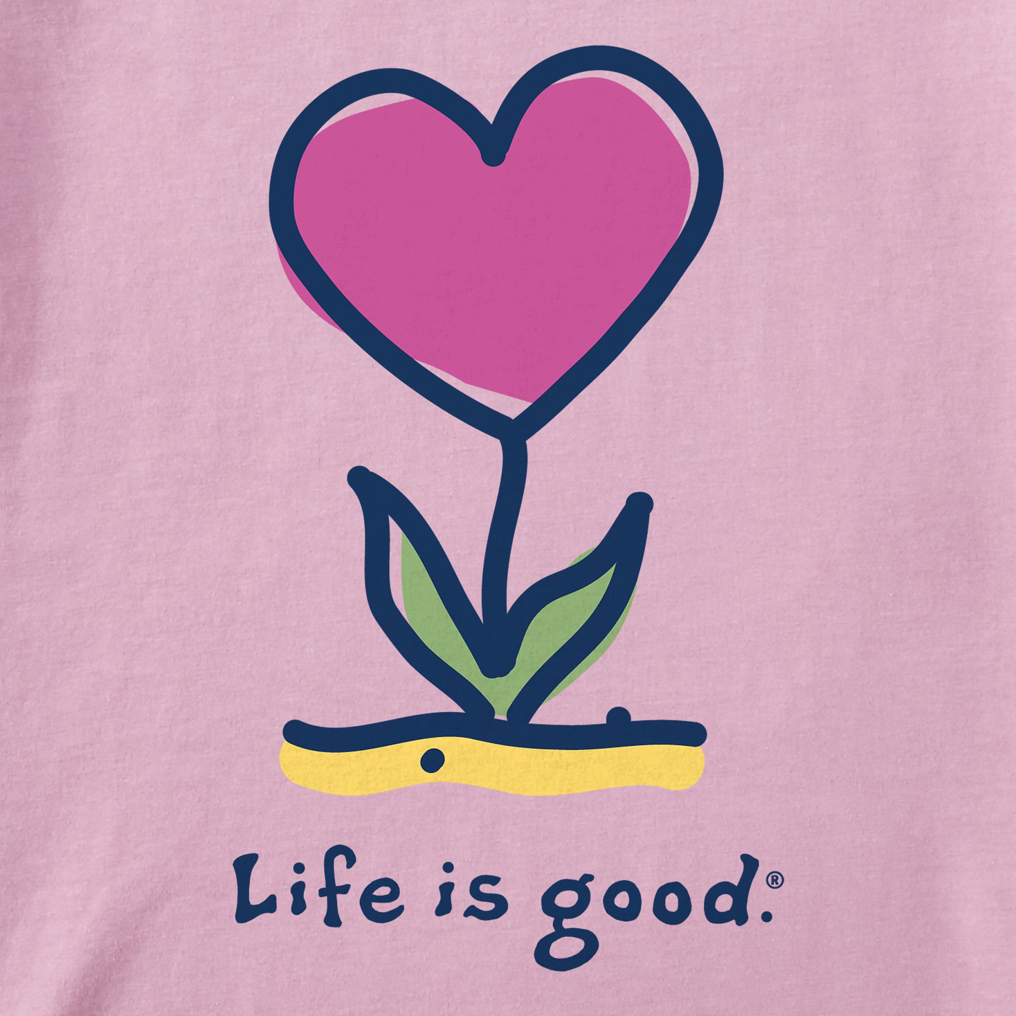 Women's Flowering Heart Short Sleeve Tee