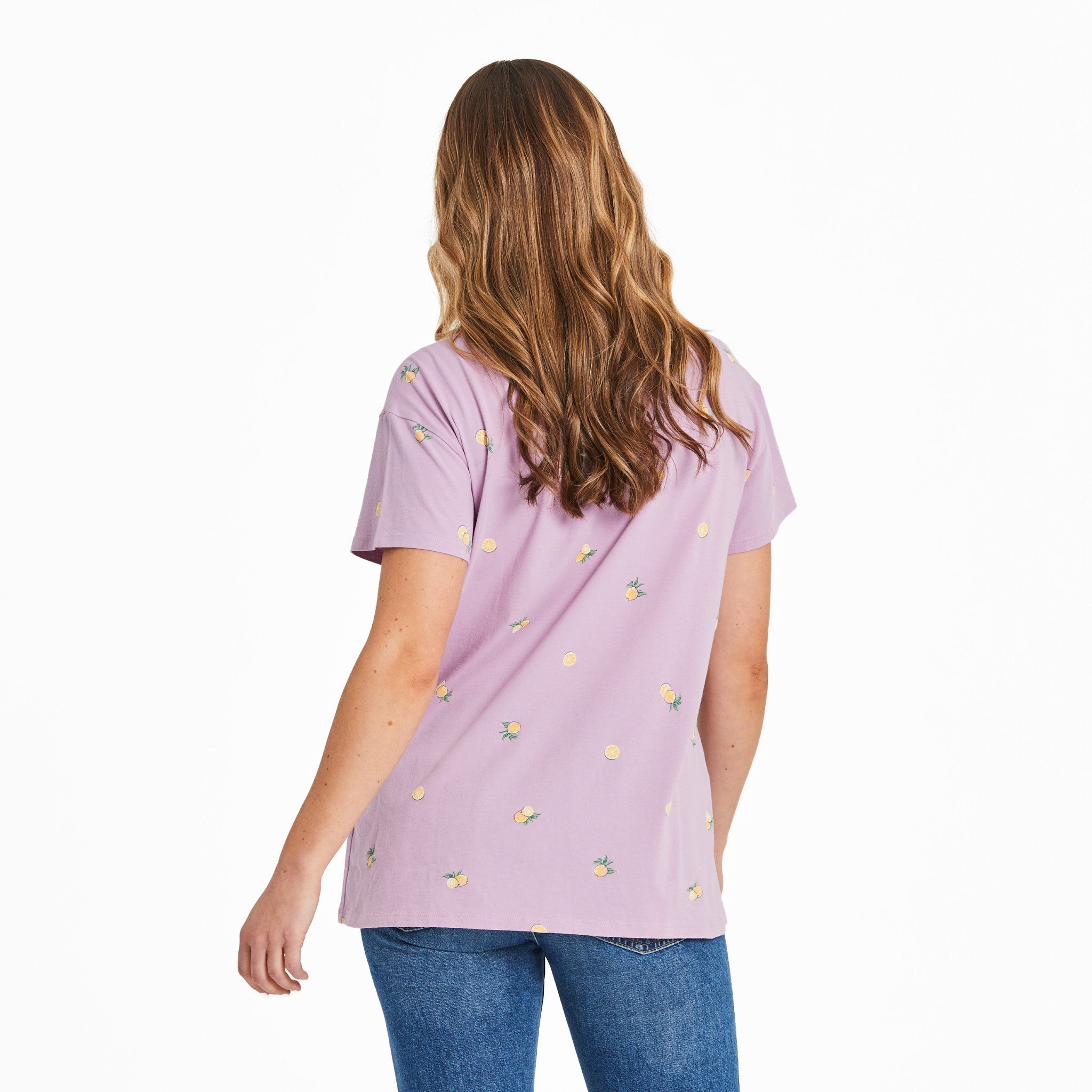 Women's Lemon Pattern Crusher-LITE Easy Vee