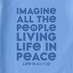 Women's Imagine All The People Short Sleeve Tee