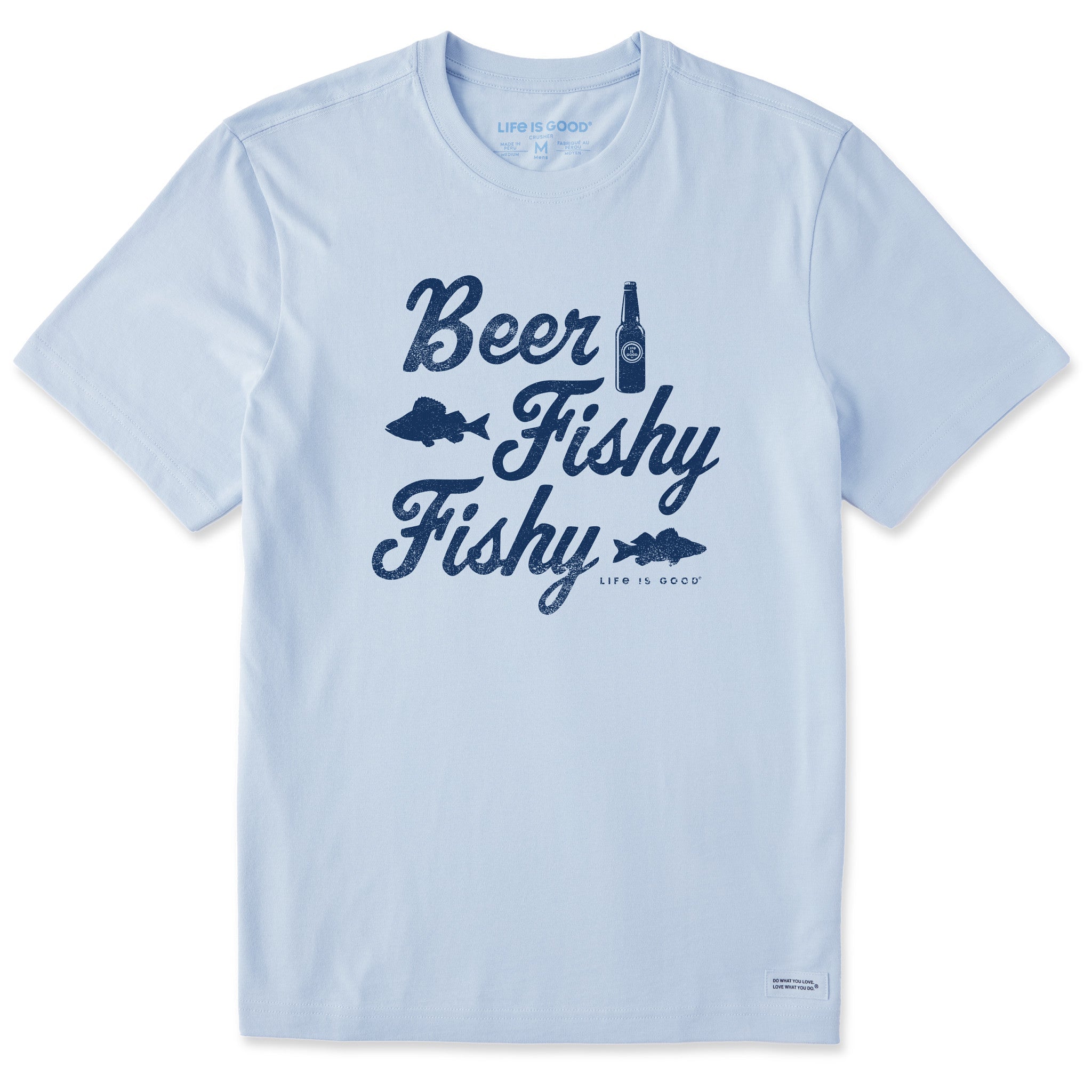 Men's Beer Fishy Fishy Short Sleeve Tee