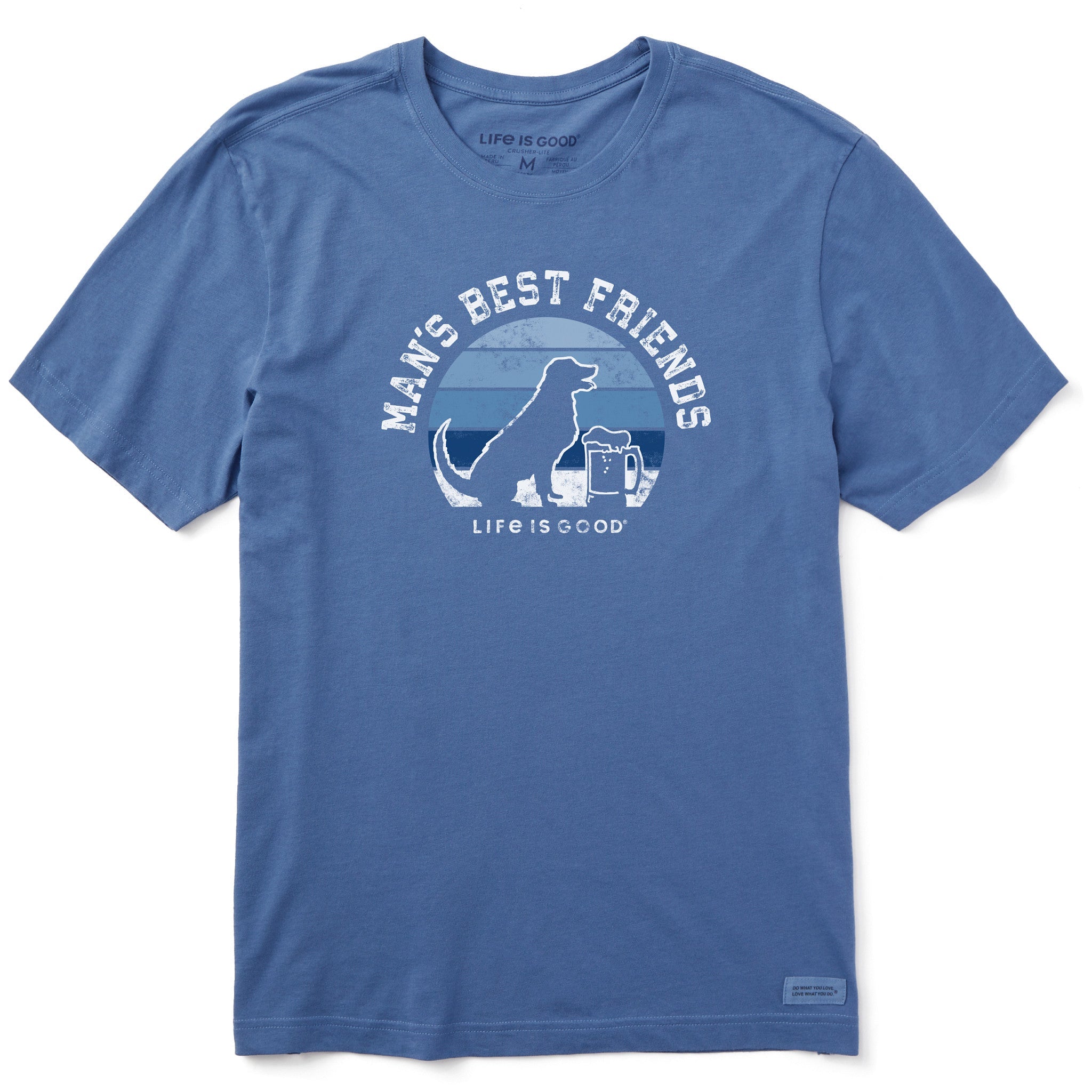 Men's Man's Best Friends Short Sleeve Crusher Tee