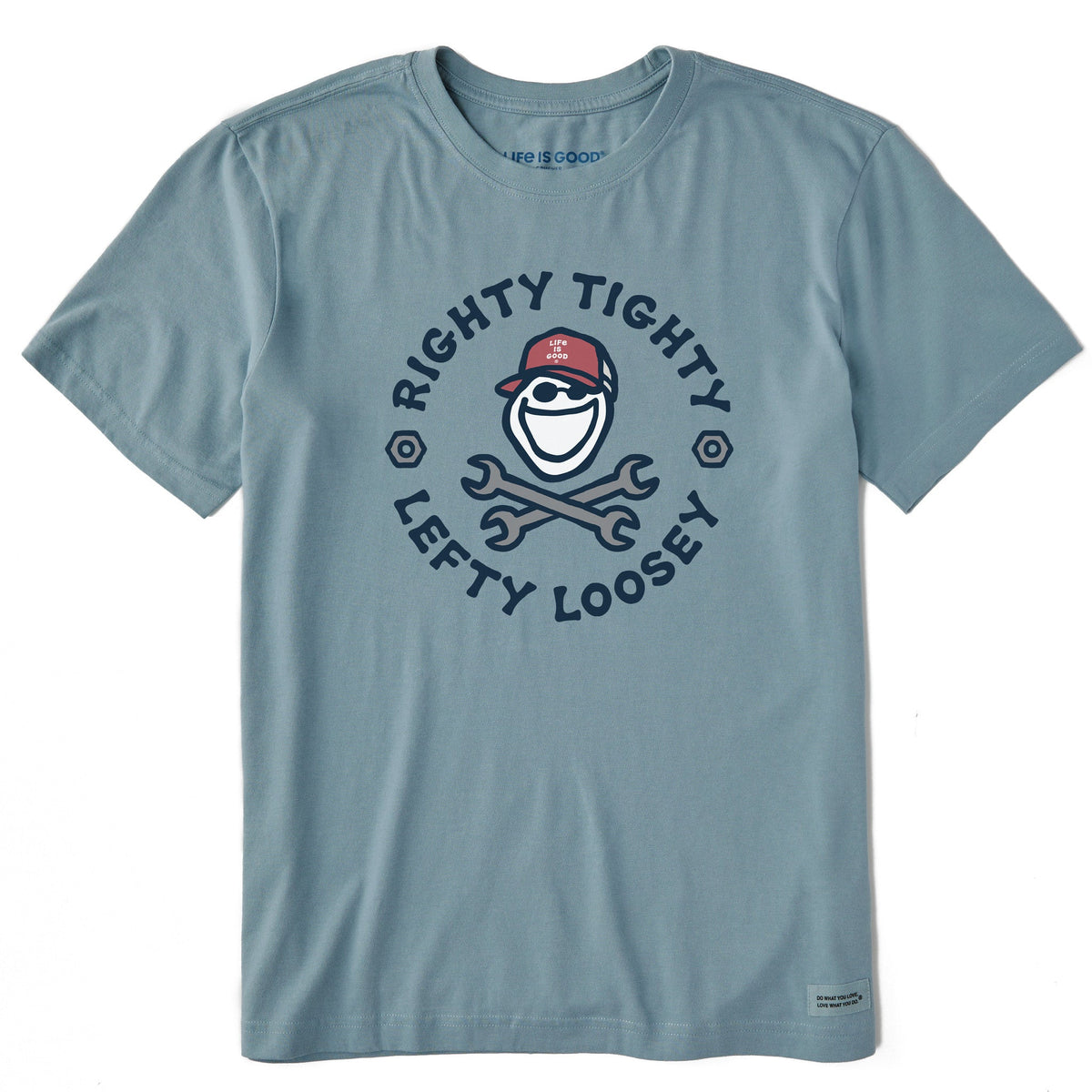 Men's Righty Tighty Lefty Loosey Short Sleeve Crusher Tee