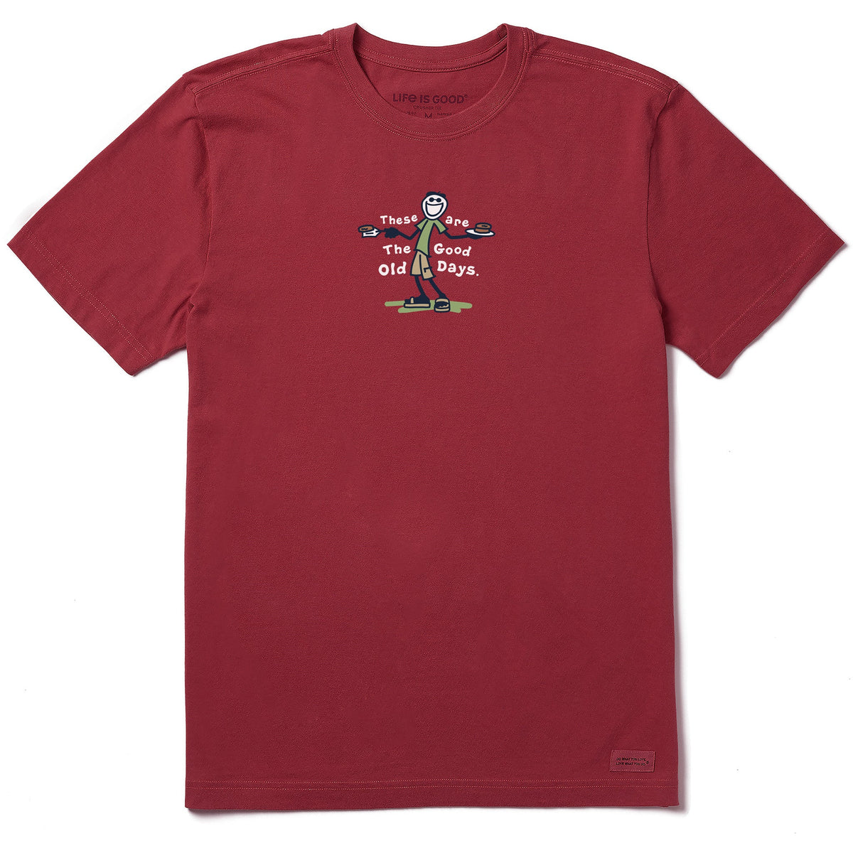 Men's Old Days Jake Short Sleeve Crusher Tee