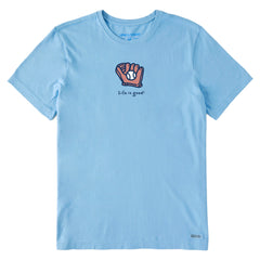 Men's Ball & Glove Short Sleeve Crusher Tee