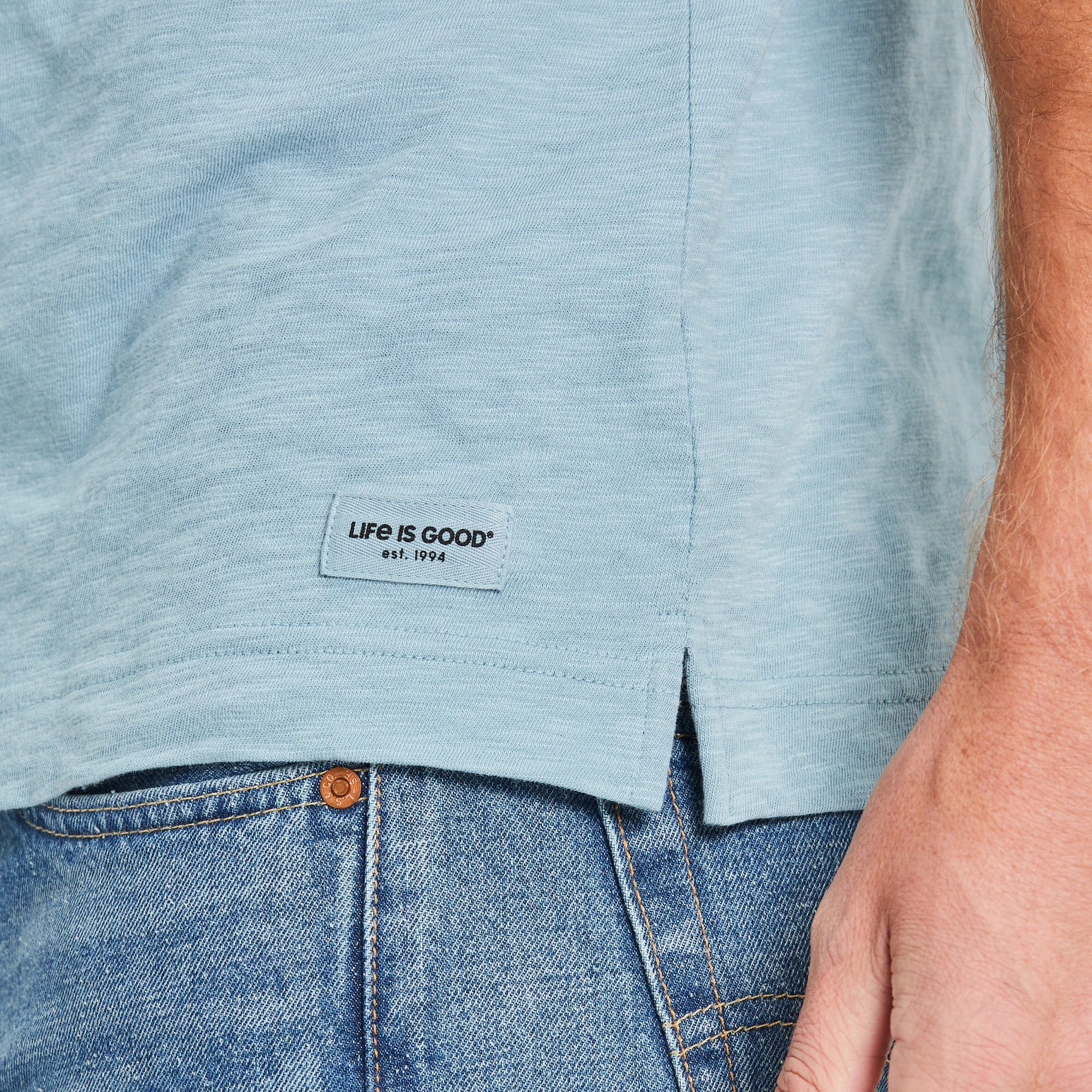 Men's Super Fly Slub Slim Fit Tee
